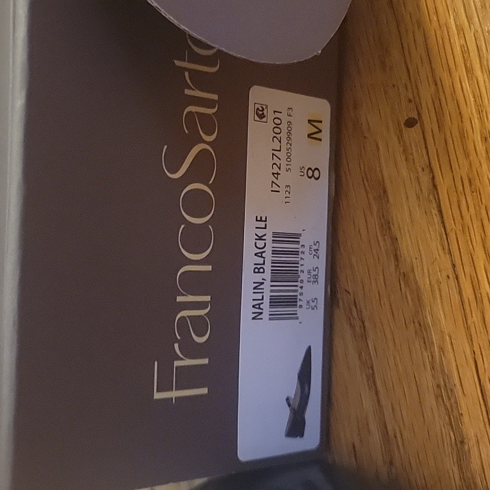 Franco SARTO Pointed Toe Mary Jane Flats Shoes Women’s Size 8M - Picture 3 of 4